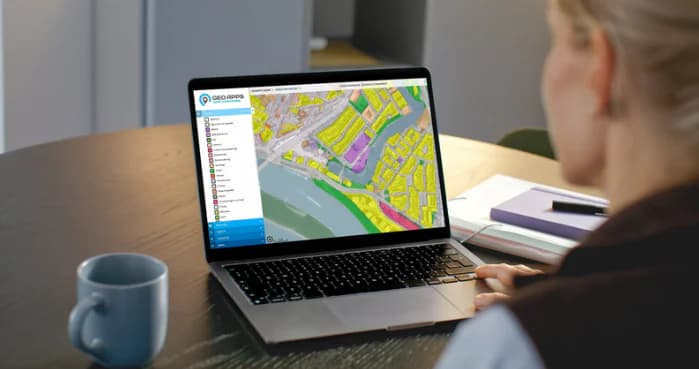 GeoApps platform interface