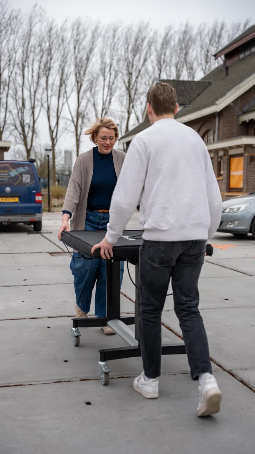 TouchTable on location