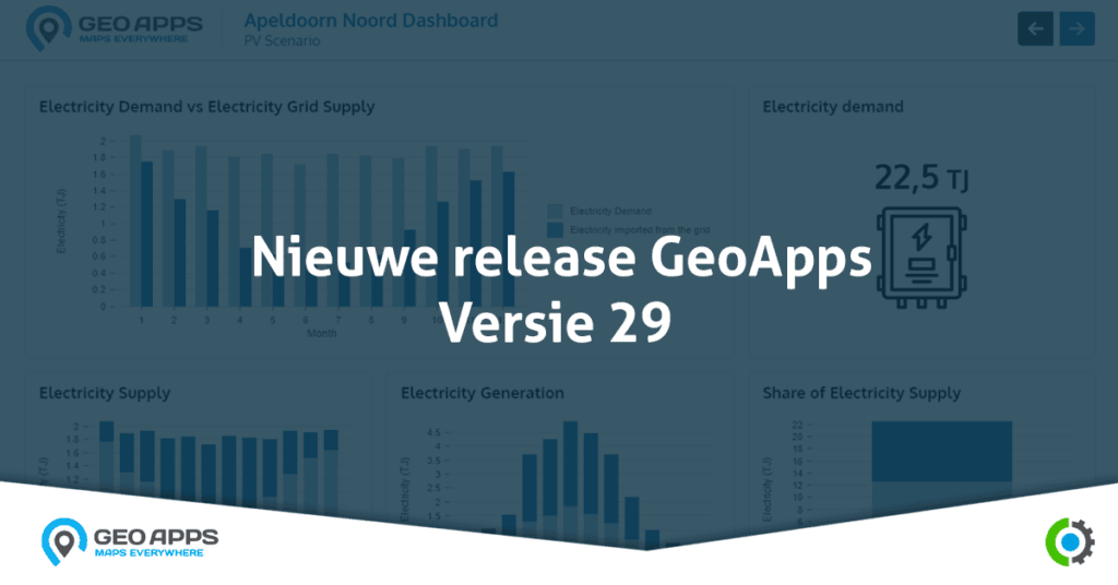 Nieuwe release GeoApps V29