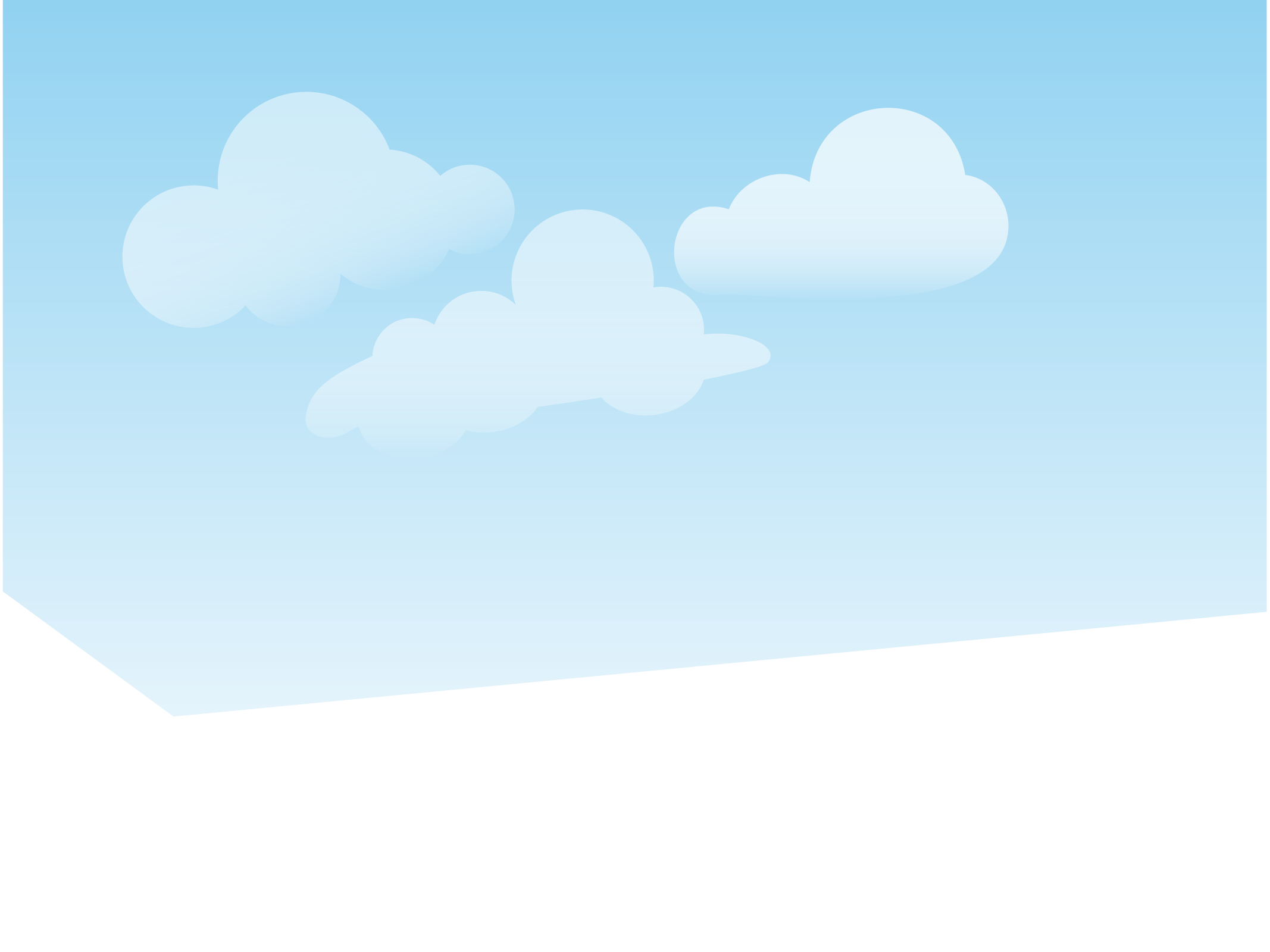 Himmel mit Wolken