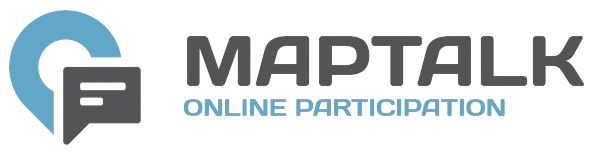MapTalk logo (wit)