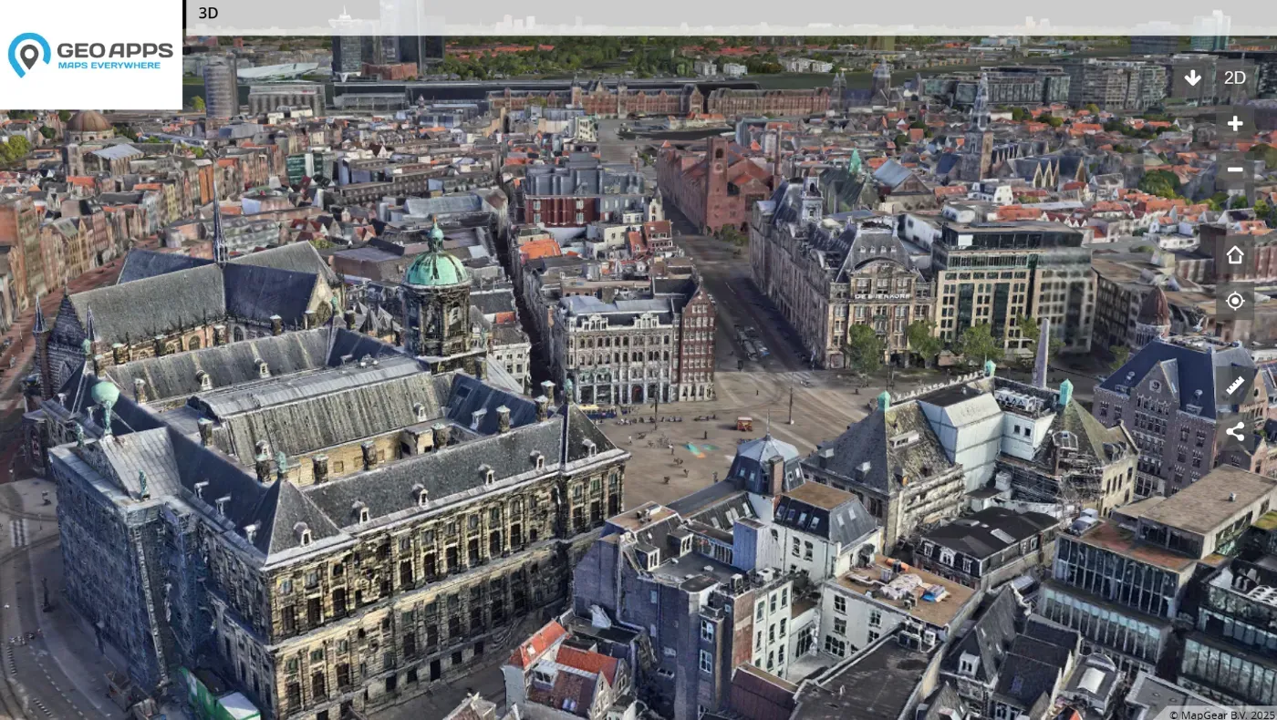 3D-dam visualisatie