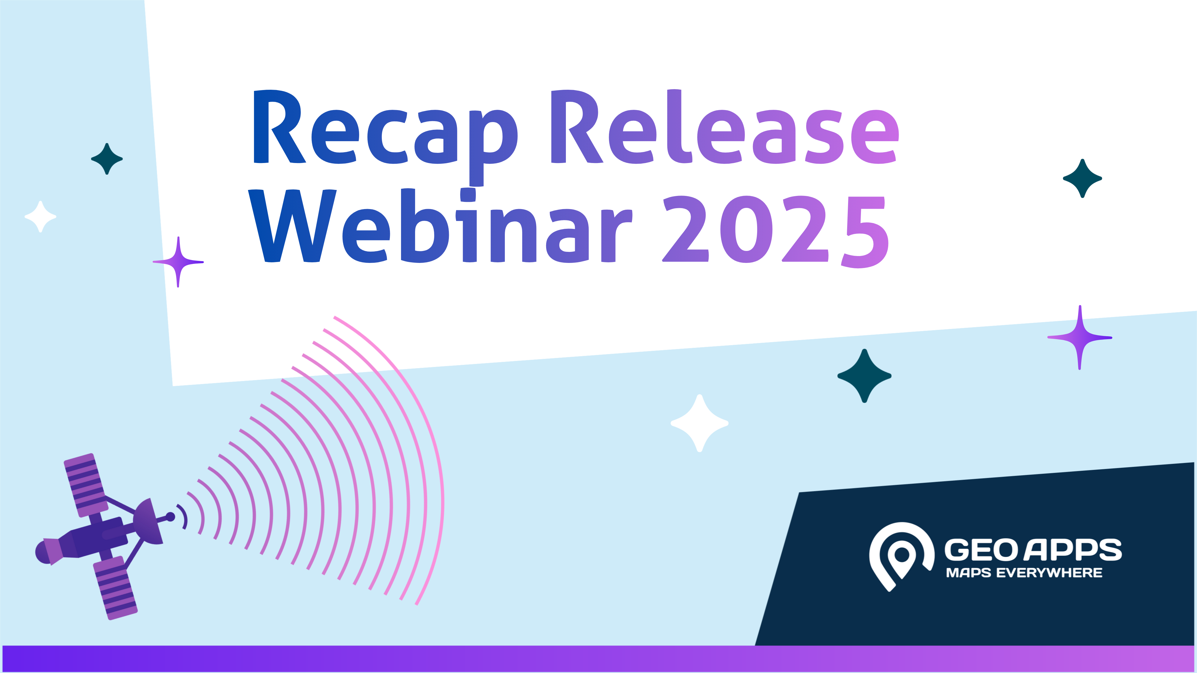 Featured image for Geslaagd GeoApps Release Webinar 2025!